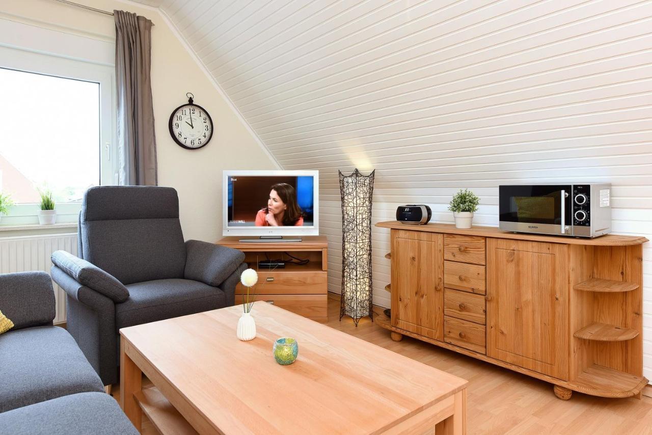 Ferienwohnungen Haus Gezeiten นอยฮาร์ลิงเงอซีล ภายนอก รูปภาพ