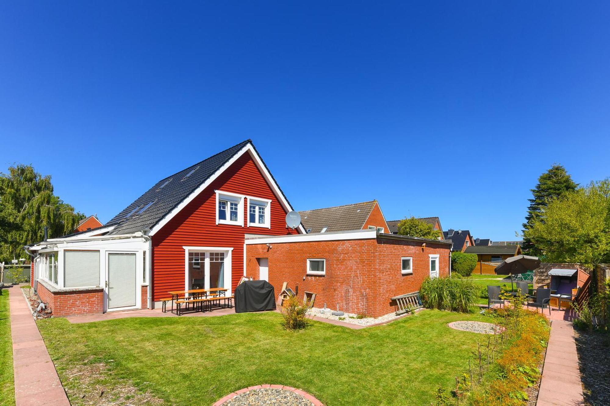 Ferienwohnungen Haus Gezeiten นอยฮาร์ลิงเงอซีล ภายนอก รูปภาพ
