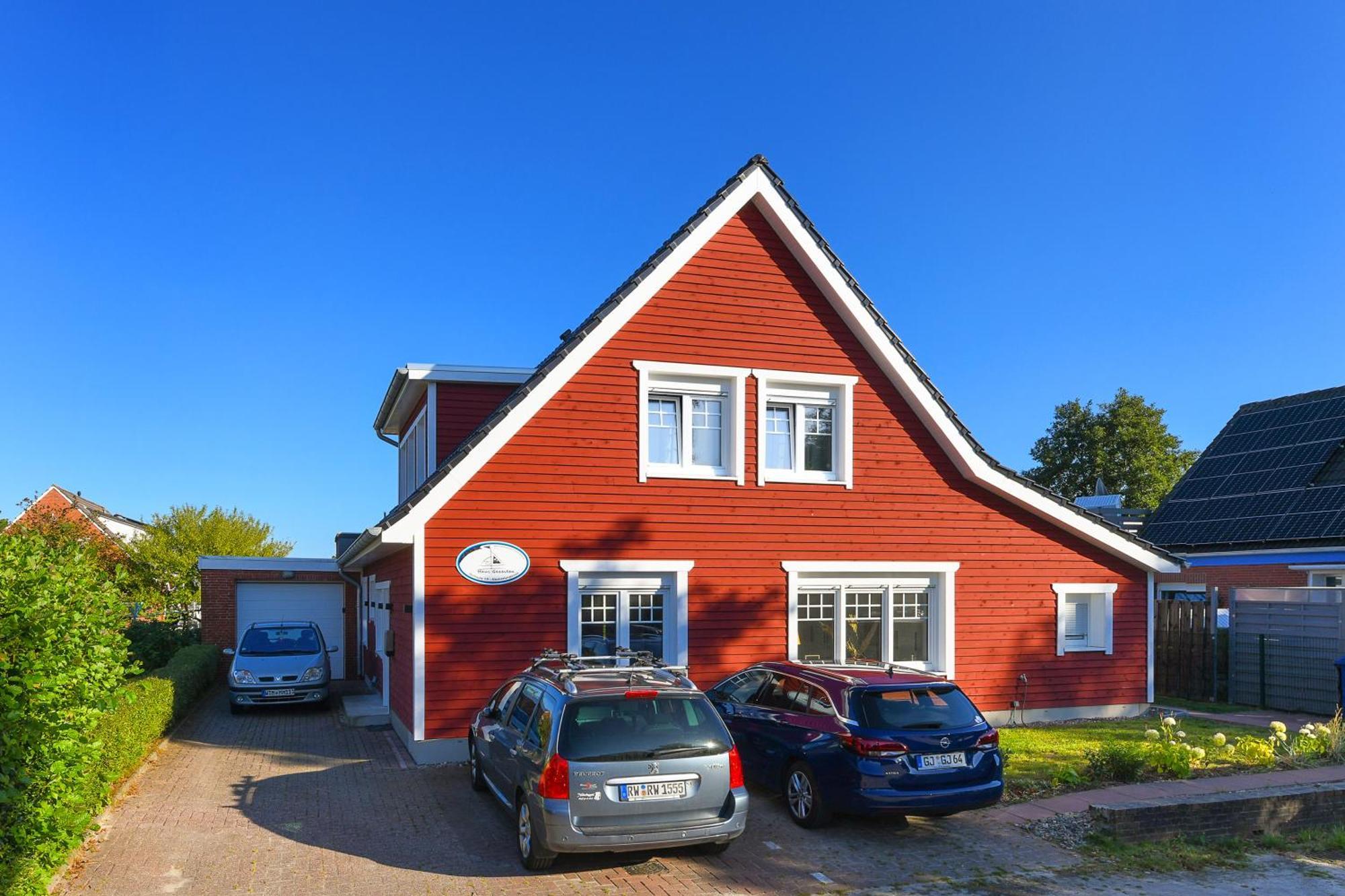 Ferienwohnungen Haus Gezeiten นอยฮาร์ลิงเงอซีล ภายนอก รูปภาพ