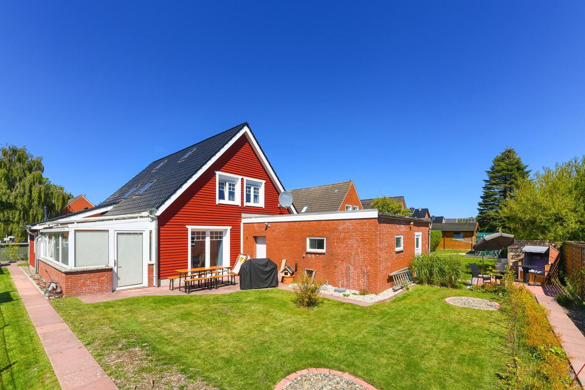 Ferienwohnungen Haus Gezeiten นอยฮาร์ลิงเงอซีล ภายนอก รูปภาพ